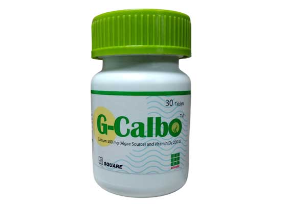 Picture of Tablet G-Calbo 500mg+200IU