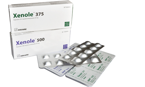 Picture of Tablet Xenole 375 mg+20 mg