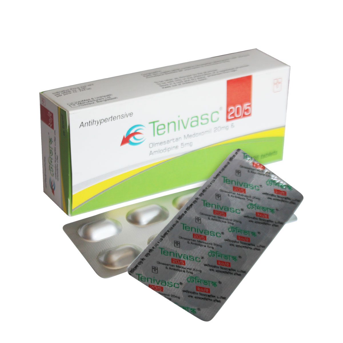Picture of Tenivasc 5/20 Tablet