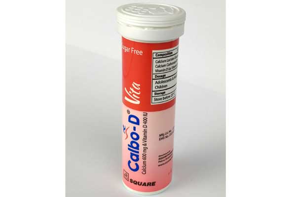 Picture of Tablet Calbo-D Vita 1358.196mg+600mg+400 IU