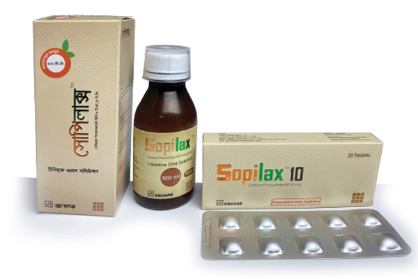 Picture of Tablet Sopilax 10 mg