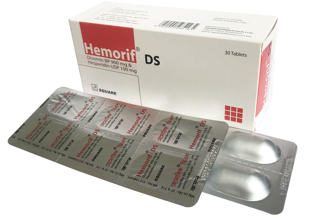 Picture of Tablet Hemorif DS 900 mg+100mg