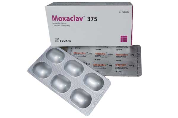 Picture of Tablet Moxaclav 250 mg+125mg