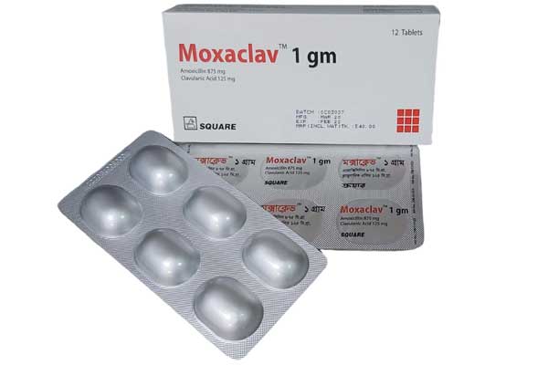 Picture of Tablet Moxaclav 875 mg+125mg