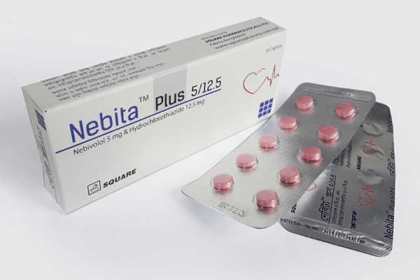 Picture of Tablet Nebita Plus 5 mg+12.5mg
