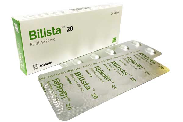 Picture of Tablet Bilista 20mg