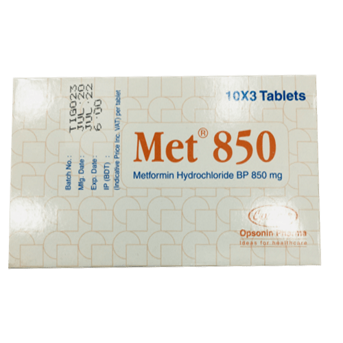 Picture of Met  850 Tablet