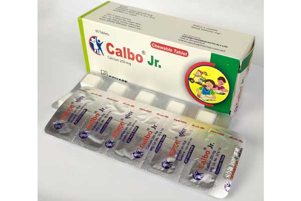 Picture of Tablet Calbo Jr. 250mg
