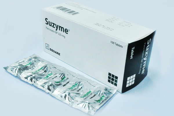 Picture of Tablet Suzyme 325 mg