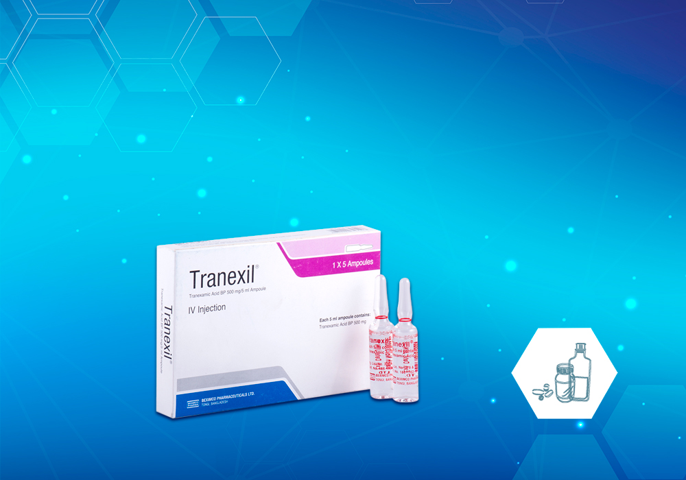 Picture of Tranexil 500 IM/IV Injection