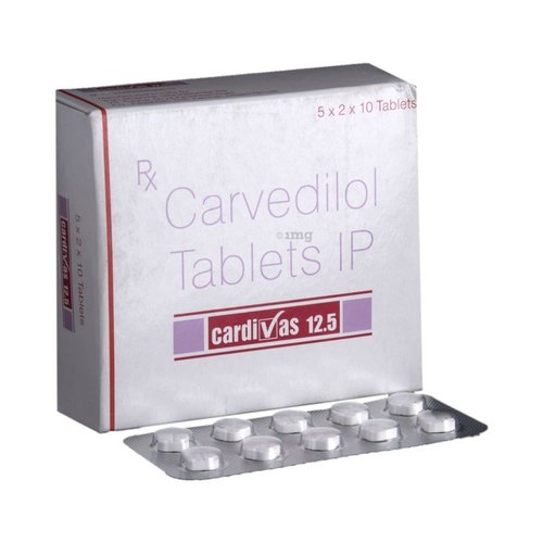 Picture of Cardivas 12.5 Tablet