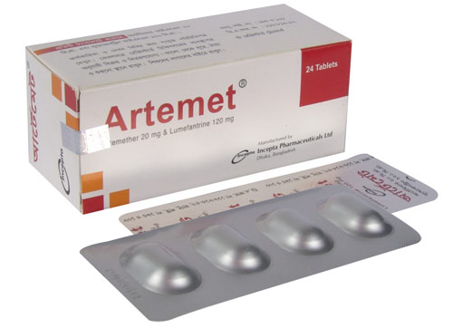 Picture of Artemet 20/120 Tablet