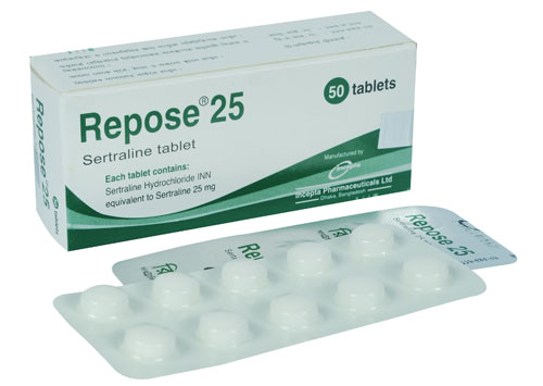 Picture of Repose 25 Tablet