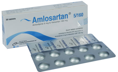 Picture of Amlosartan 5/160 Tablet