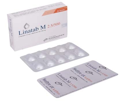 Picture of Linatab M 2.5/500 Tablet
