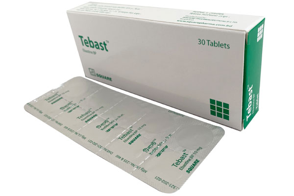 Picture of Tablet Tebast 10 mg