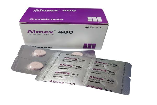 Picture of Chewable Tablet Almex 400mg