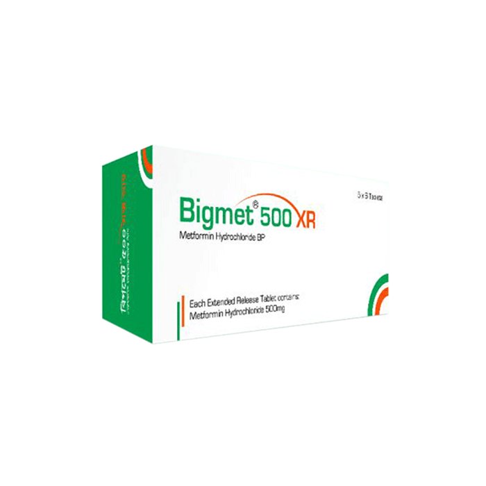 Picture of Bigmet XR 500 Tablet