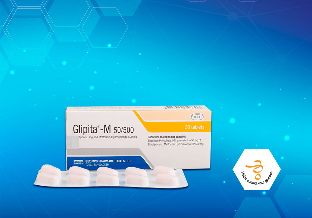 Picture of Glipita-M 50/500 Tablet