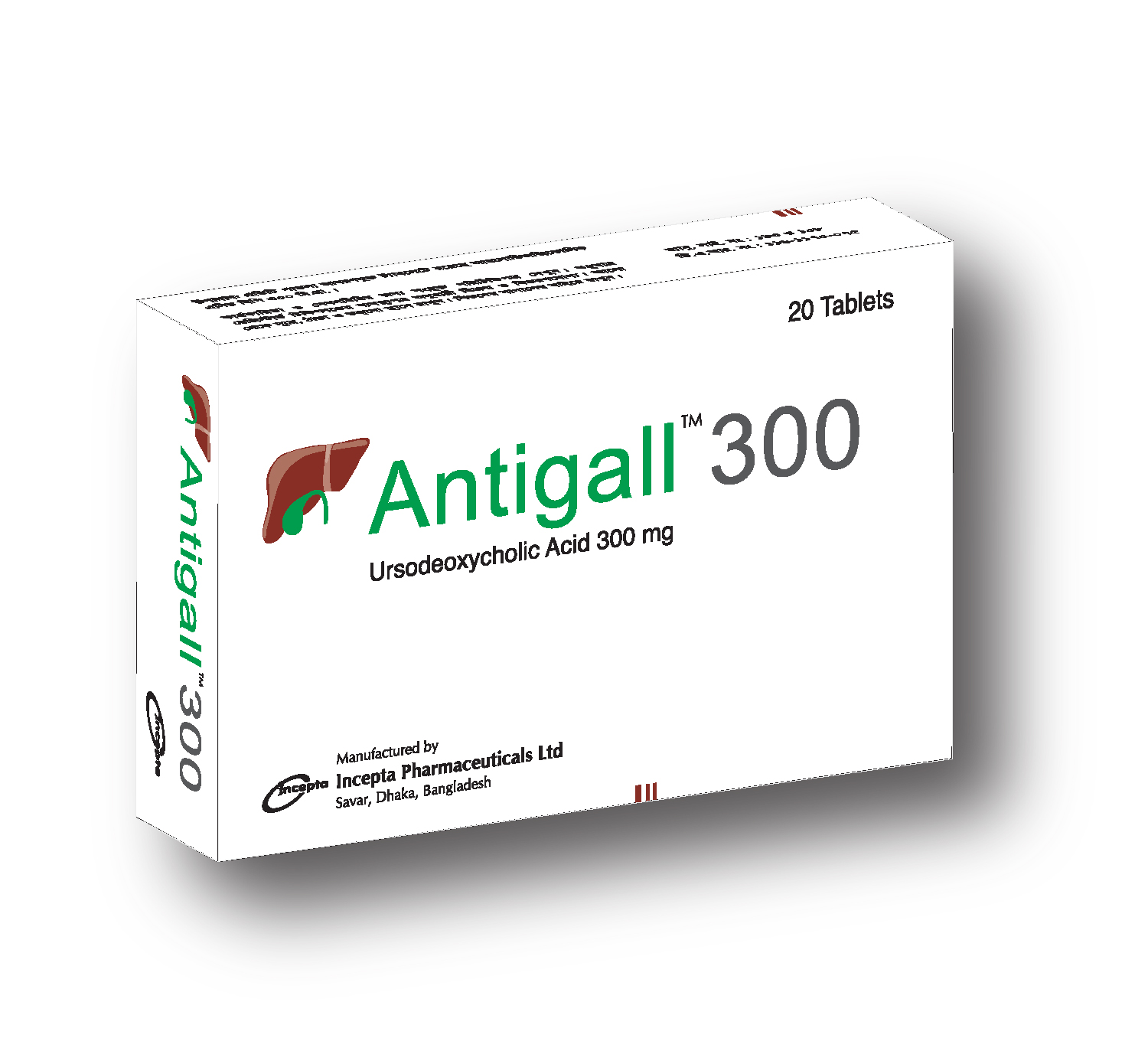 Picture of Antigall 300 Tablet