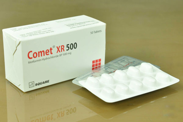 Picture of Tablet Comet XR 500mg