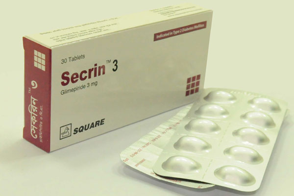 Picture of Tablet Secrin 3 mg