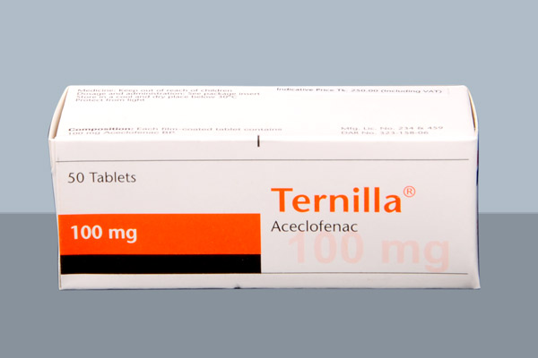 Picture of Tablet Ternilla 100mg
