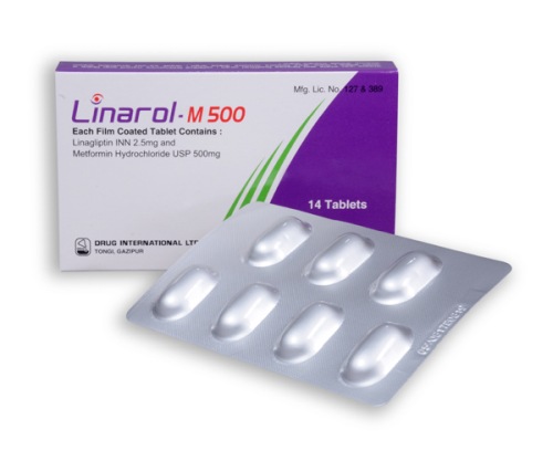 Picture of Linarol-M 2.5/500 Tablet