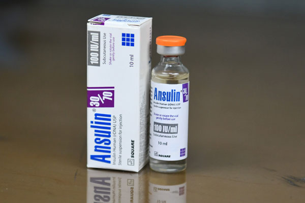 Picture of Injection Ansulin 30/70 9100IU/ml) Vail