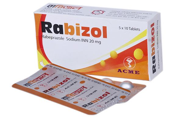 Picture of Rabizol 20 Tablet