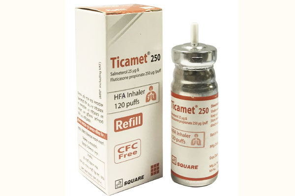 Picture of Ticamet 250 HFA Refill