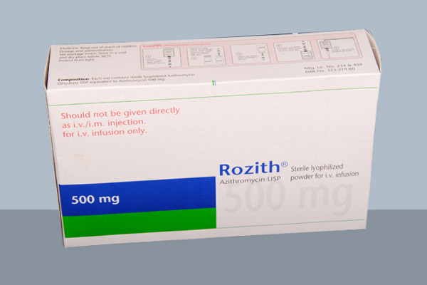 Picture of Rozith 500 Injection