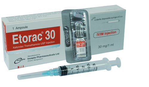 Picture of Etorac 30 IM/IV Injection