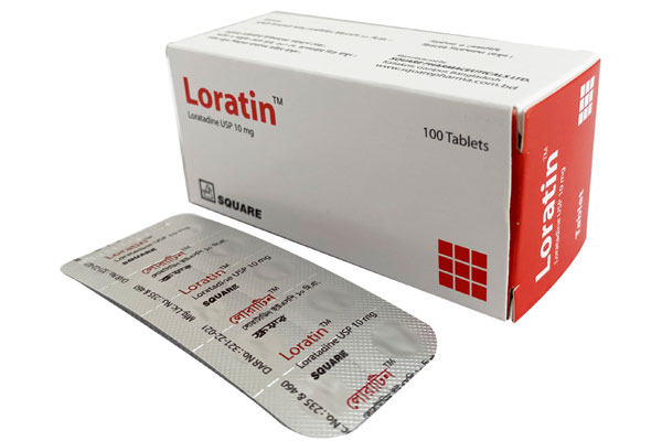 Picture of Tablet Loratin 10mg