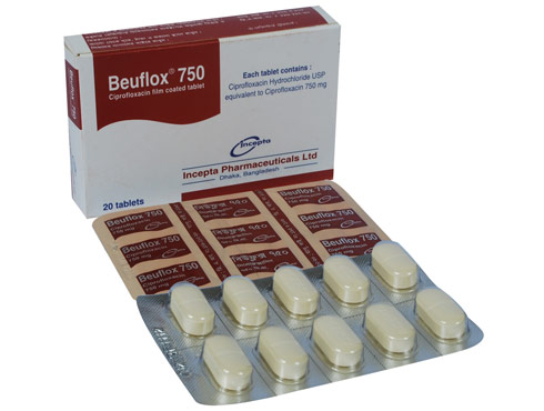 Picture of Tablet Beuflox 750mg