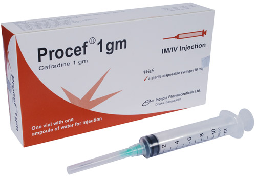 Picture of Procef 1gm IM/IV Injection