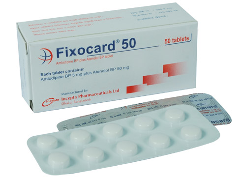Picture of Fixocard 5/50 Tablet