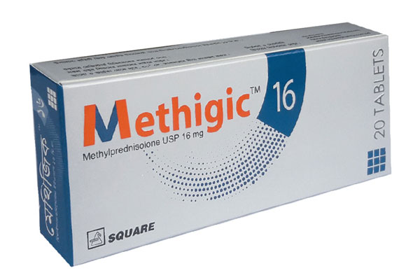Picture of Tablet Methigic 16 mg