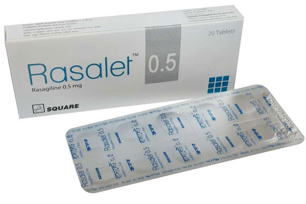 Picture of Tablet Rasalet 0.5 mg