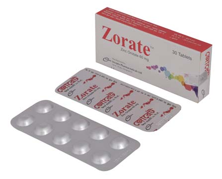 Picture of Zorate 60 Tablet