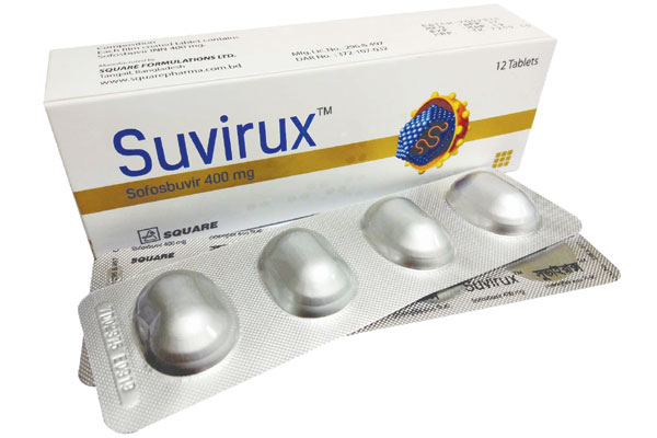 Picture of Tablet Suvirux 400 mg
