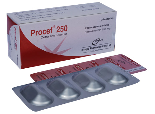 Picture of Capsule Procef 250mg