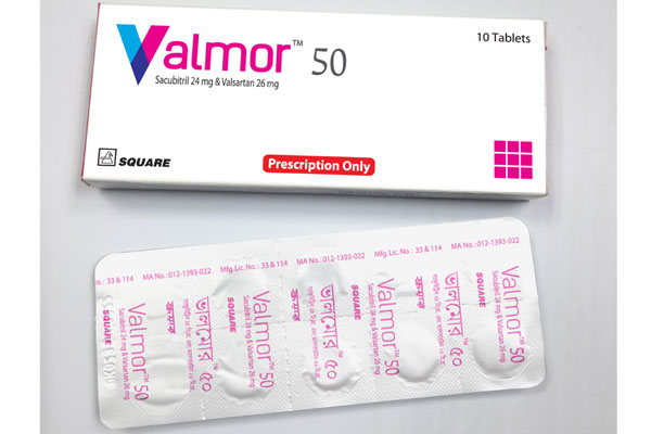 Picture of Tablet Valmor 24 mg+26 mg