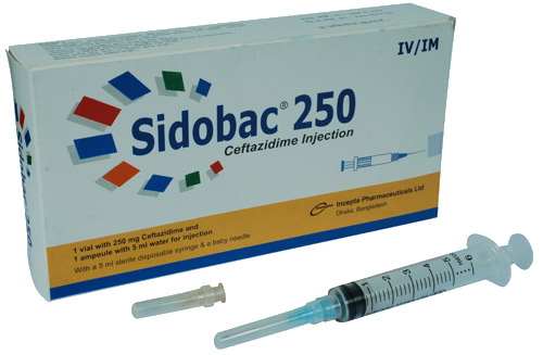 Picture of Injection Sidobac 250mg