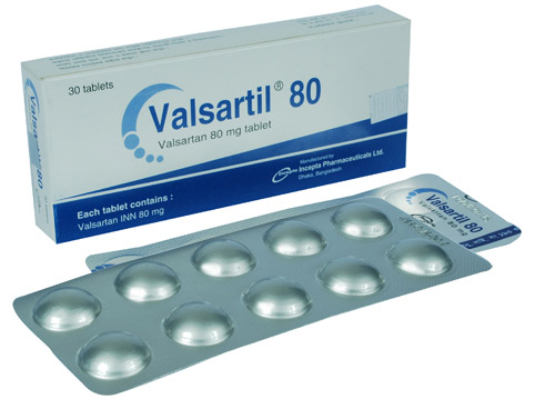 Picture of Valsartil 80 Tablet