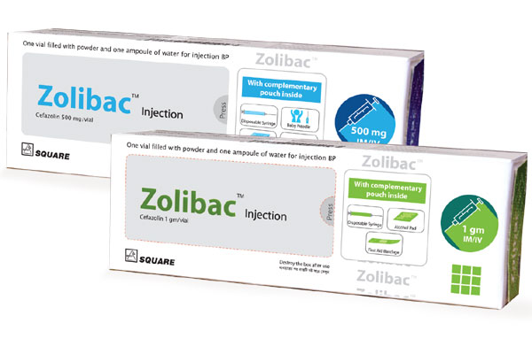 Picture of Zolibac 1gm IM/IV Injection