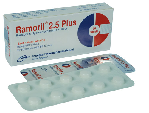 Picture of Ramoril Plus 2.5 Tablet
