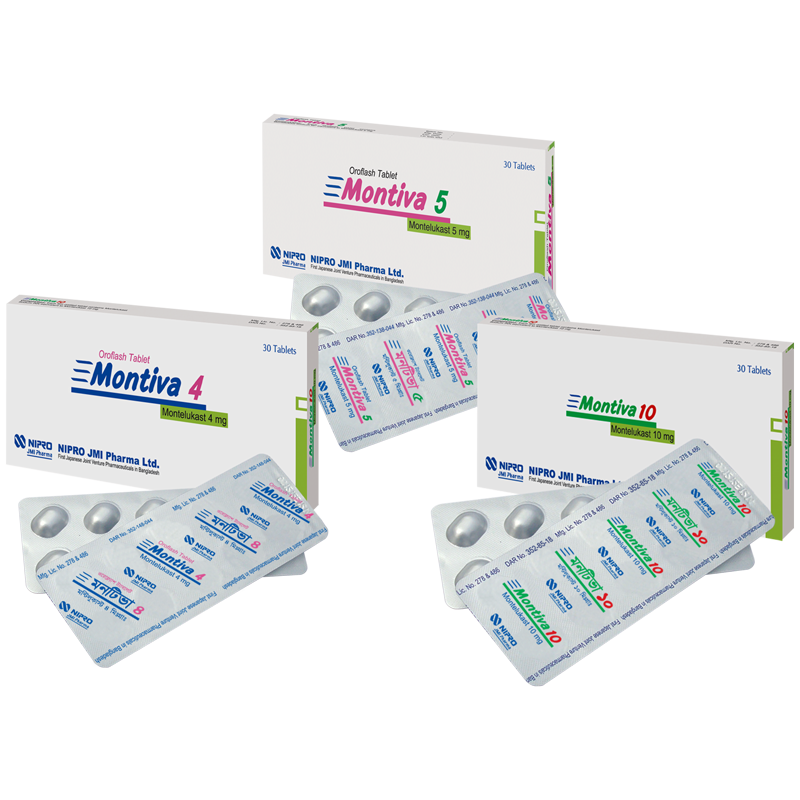 Picture of Montiva 5 Orally Dispersible Tablet