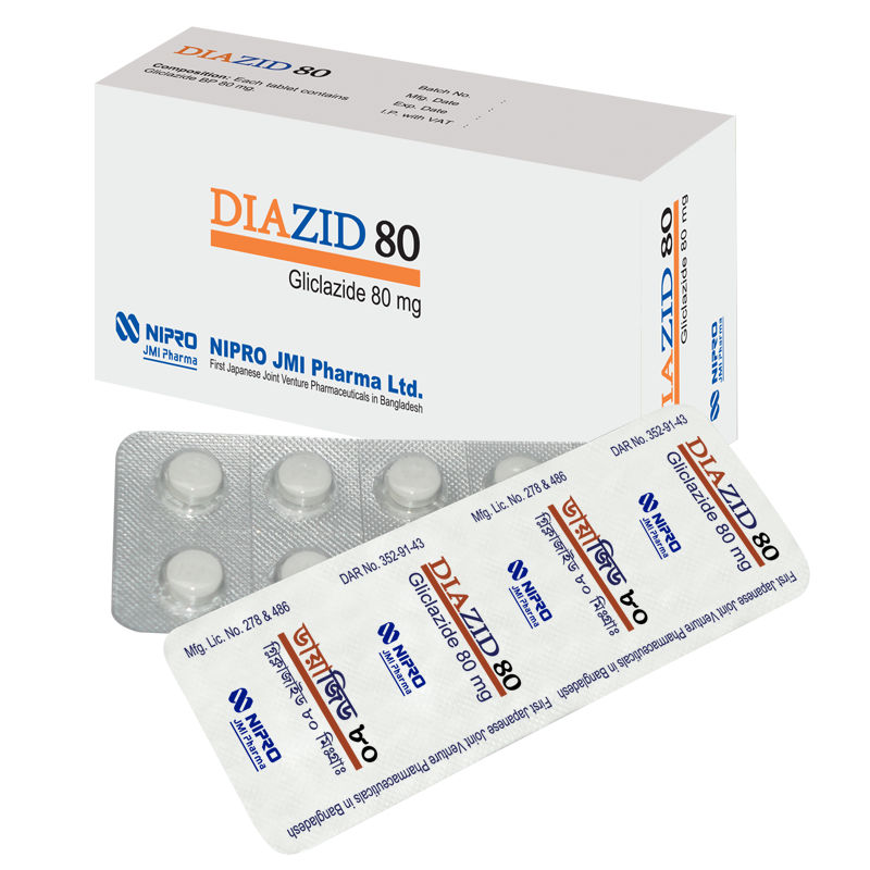 Picture of Diazid 80 Tablet