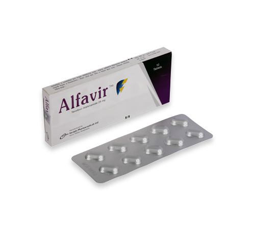 Picture of Alfavir 25 Tablet